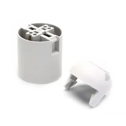 Douille E27 Blanche Montage Rapide Aucun Outil Requis