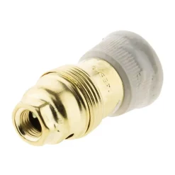 Douille E14 laiton bague Zenitech