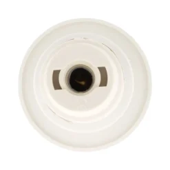 Douille E14 simple bague - Blanc - Zenitech