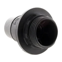 Douille E14 simple bague - Noir - Zenitech