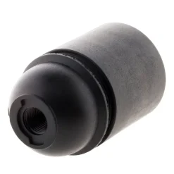 Douille lisse sans bague E27 - Noir - Zenitech