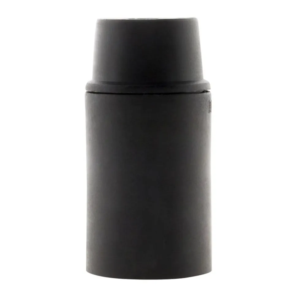 Douille lisse sans bague E14 - Noir - Zenitech