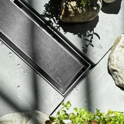 Drain Linéaire Rea Neox Pro 90 Brush Steel