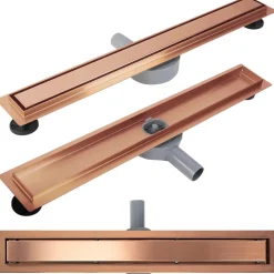 Drain Linéaire Rea Neox Pro 800 Brush Copper