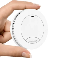 Détecteur de fumée Aroha Safety Pro Mini - Batterie 10 ans - Détecteur de fumée - Alarme incendie