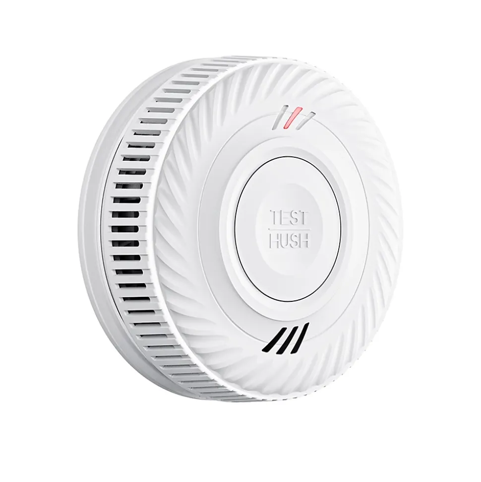 Détecteur de fumée connecté WIFI TUYA, CE EN14604, Pile 10 ans scellée
