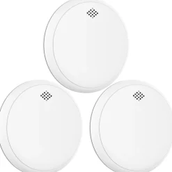 Détecteur de fumée et de monoxyde de carbone Aroha Safety Pro Sleep Line - Batterie 10 ans - Alarme incendie et de CO - 3 pièces