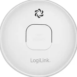 Détecteur de fumée LogiLink SC0016 - pile lithium intégrée 10 ans, alarme 85 dB, EN14604