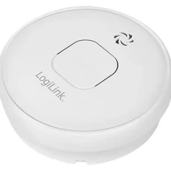 Détecteur de fumée LogiLink SC0016 - pile lithium intégrée 10 ans, alarme 85 dB, EN14604
