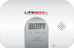 Détecteur de monoxyde de carbone digital Lifebox