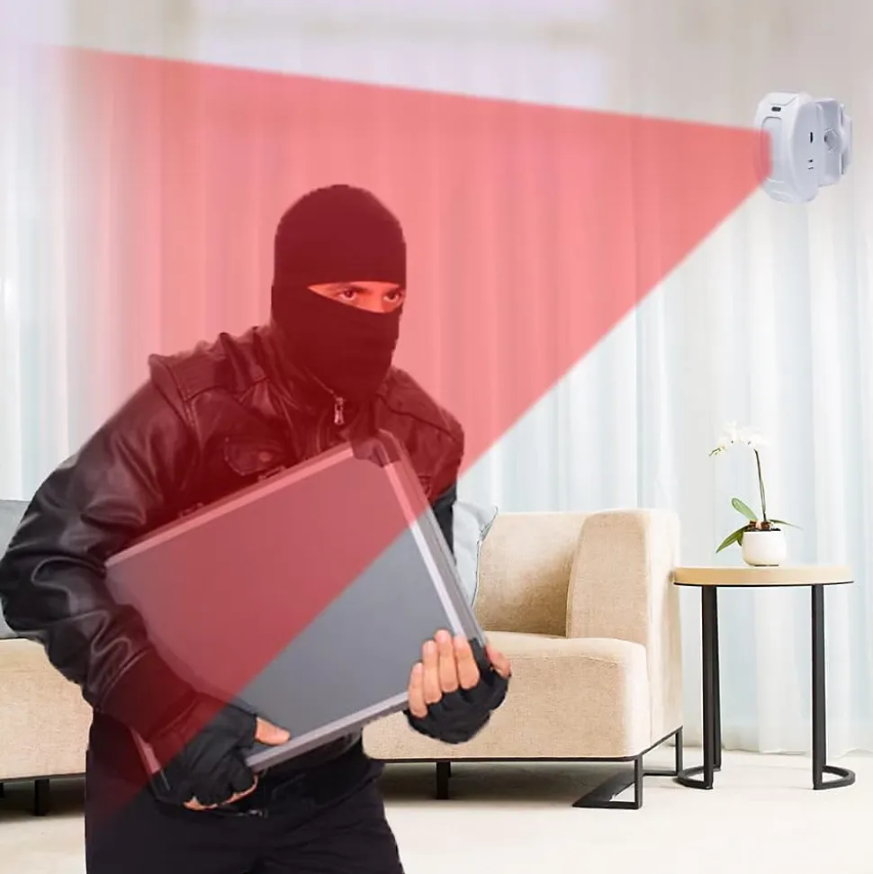 Détecteur de mouvement sans fil pour magasins, bureaux, maisons