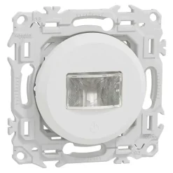 Détecteur de présence et mouvement - 3 fils avec neutre - Odace - S920526 - Schneider - Blanc craie