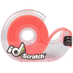 Dévidoir de bande auto-agrippante Id-Scratch IDS-FO-BOX-2.0 coloris orange longueur 2 m