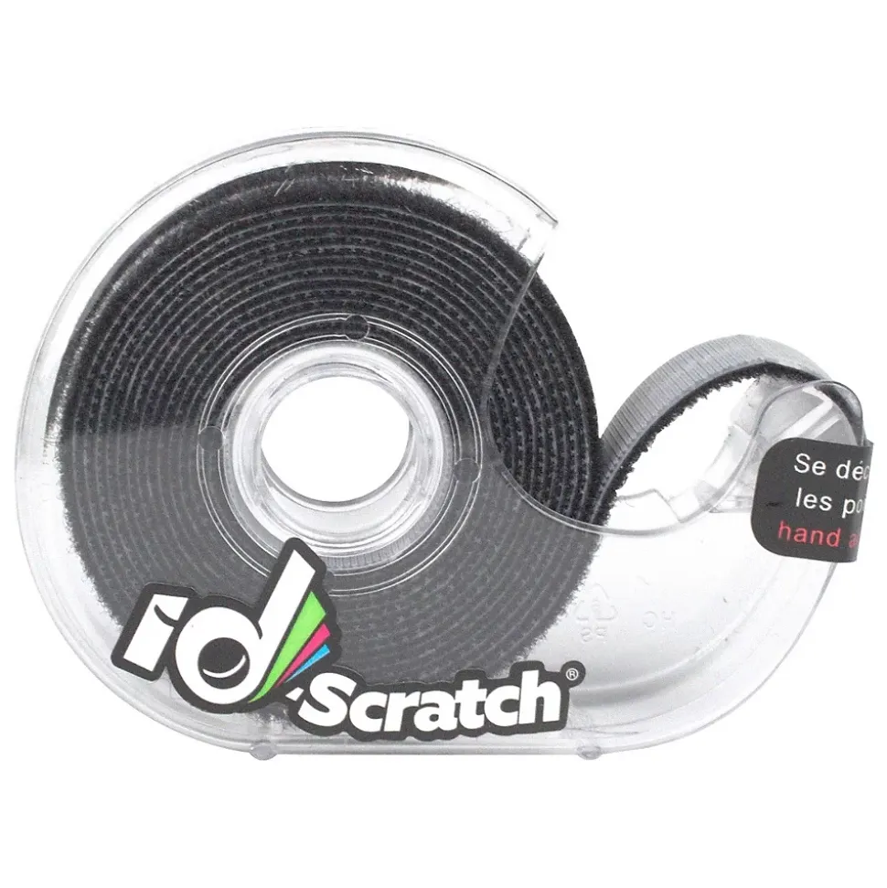 Dévidoir ID Scratch 2 mètres noir Noir