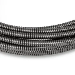 EBERTH Spirale 7,6m Pièce de Rechange pour Nettoyeur de Tuyaux, Boring Bulb Cutter Tête, Diamètre 11mm, tuyaux diamètre 2-5cm