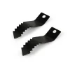 EBERTH Tête de coupe à fourche dentelée pour machine à nettoyer les tuyaux, Arrow Cutter, pour tuyaux de 50-125mm, accouplement M6
