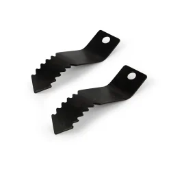 EBERTH Tête de coupe à fourche dentelée pour machine à nettoyer les tuyaux, Arrow Cutter, pour tuyaux de 50-125mm, accouplement M6