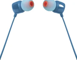 Ecouteurs connectés Bluetooth JBL T110 Bleu