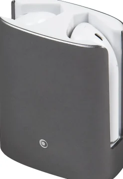Ecouteurs connectés Bluetooth boîtier gris