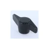Ecrou bouton de serrage Nylon Insert Laiton M5 - 1 pièce