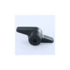 Ecrou bouton de serrage Nylon Insert Acier zingué M5 - 30 pièces