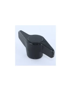 Ecrou bouton de serrage Nylon Insert Acier zingué M5 - 30 pièces