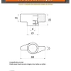 Ecrou bouton de serrage Nylon Insert Laiton M6 - 10 pièces