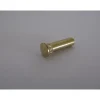 Ecrou Relieur Tête fraisée bombée TFB Moletée M4X13 5X20 Laiton nickelé - 100 pièces
