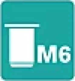 Ecrous à sertir Rapid M6, lot de 20 pièces