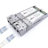 Elfcam - 2 Modules SFP+ 10 Gbps - LC/UPC Monomode OS2, 1310nm 10GBase-LR, 10 km, Compatibles Freebox Ultra