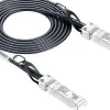 Elfcam - Câble DAC SFP+ à SFP+ 10Gb - 8m, Twinax Attache Directe, Haute Performance