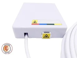 Elfcam - 50m Câble Fibre Optique SC/APC à SC/APC, Simplex Monomode 4,0mm avec PTO, Rallonge Fibre sans Perte