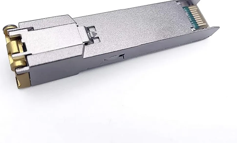 Elfcam - Module SFP+ 10GBase-T RJ45 - 30 m sur Câble Ethernet Cat7/Cat8, Compatible Freebox Ultra