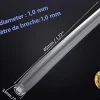 Elfcam - Smoove Transparent 40mm Lot 200, Protection d'Épissure Fibre Optique Thermo-rétractable (Nanchon)