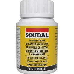 Eliminateur de joint de silicone Soudal 100ml transparent