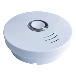 ELRO Détecteur de Fumée Innovant 10 Ans Autonomie Pile Non Remplaçable Capteur Optique Précis 85dB Alarme 3m Protection 40m²