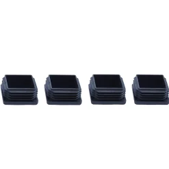 Embout en plastique Diall 37 x 37 mm x 4, noir