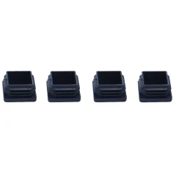 Embout en plastique Diall 22 x 22 mm x 4, noir