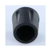 Embout rond envellopant caoutchouc vulcanisé Noir Pour Tube 28 à 29 - 1 pièce