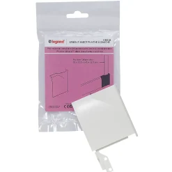 Embout sabot gauche pour plinthe CELIANE Déco blanc 82 x 12,5 mm Legrand