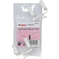 Embouts pour moulure CELIANE Déco 30 x 12,5 mm Legrand