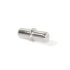 Emuca Taquets cylindriques, pour bois, D. 5 mm, Acier, Nickelé, 50 ud.-