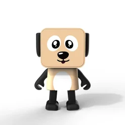 Enceinte Bluetooth Dancing Chien - MOBILITY ON BOARD - Enceinte Bluetooth Chien Beige