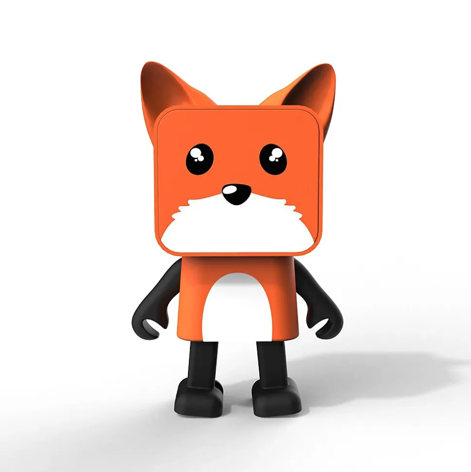 Enceinte Bluetooth Dancing Renard - MOBILITY ON BOARD - Enceinte Bluetooth Renard Orange