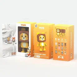 Enceinte Bluetooth Dancing Lion - MOBILITY ON BOARD - Enceinte Bluetooth Lion Jaune