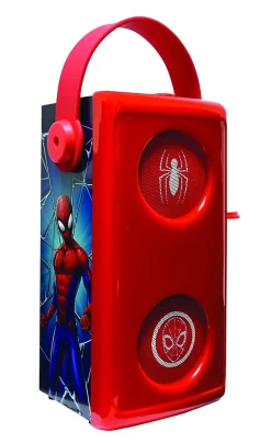 Enceinte Bluetooth lumineuse avec micro Spiderman