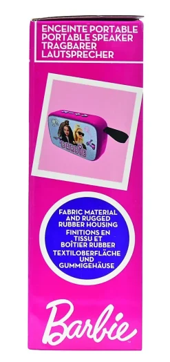 Enceinte Bluetooth portable Barbie