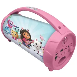 Enceinte Bluetooth Sans-Fil Lumineuse avec Micro Gabby et la Maison Magique