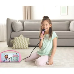 Enceinte Bluetooth Sans-Fil Lumineuse avec Micro Gabby et la Maison Magique