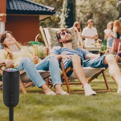 Enceinte extérieure 10W, RVB, IPX5 Rechargeable USB
